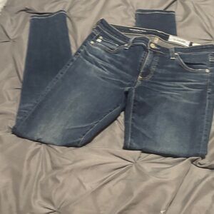 AG Adriano Goldschmied Dark Blue Skinny Jeans